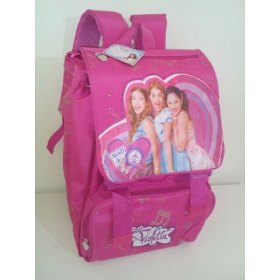 Zaino Scuola estensibile "violetta" Disney