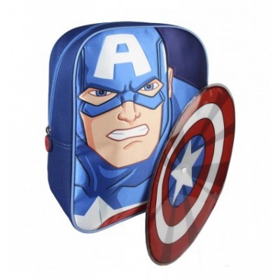 Zaino asilo 3D Captain America