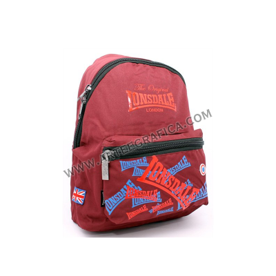 ZAINO AMERICANO LONSDALE ROSSO 