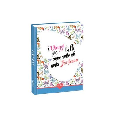 DIARIO SCUOLA MINI MINIPA' FANTASIA I VIAGGI FARFALLE