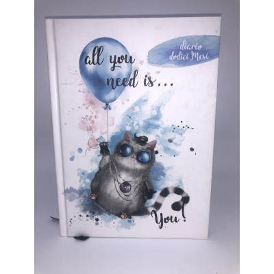 DIARIO NOTA BENE DODICI MESI GATTO