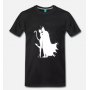 t-shirt Batman e Catwoman
