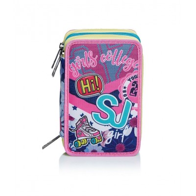 ASTUCCIO 3 ZIP - PINKY COLLEGE