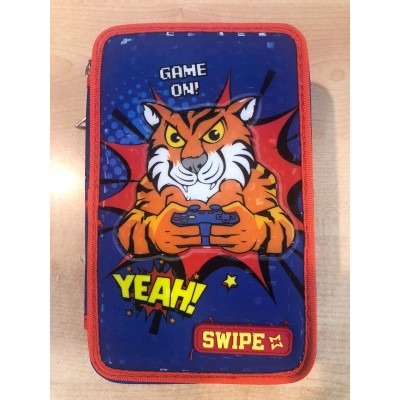 Astuccio TRIPLO SWIPE TIGRE