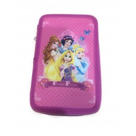 Astuccio Scuola 3 Zip PRINCESS Completo