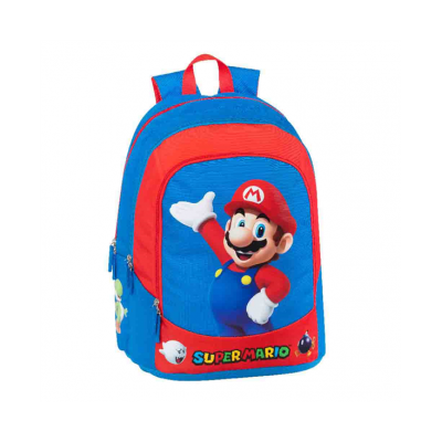 ZAINO 3 CERNIERE SUPER MARIO