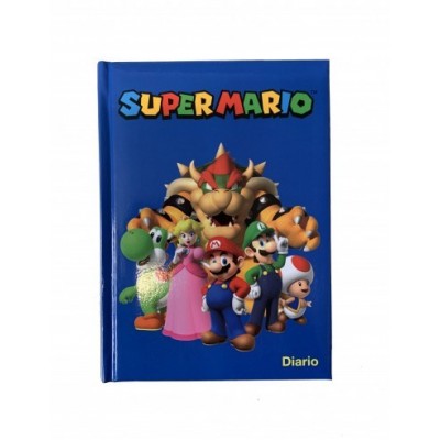 DIARIO SUPER MARIO BLU