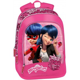 zaino Miraculous Ladybug ROSA