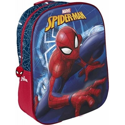 Zaino asilo 3D Spiderman Marvel