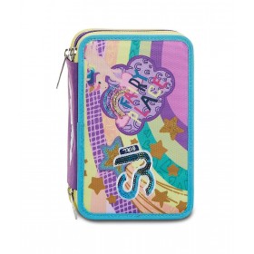 ASTUCCIO 3 ZIP SJ GANG MULTICOLOR GIRL