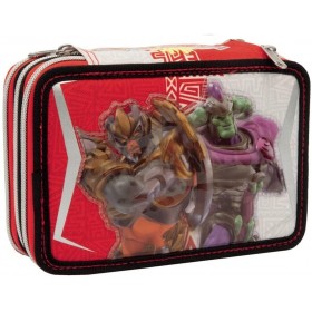 ASTUCCIO TRIPLO 3 ZIP GORMITI