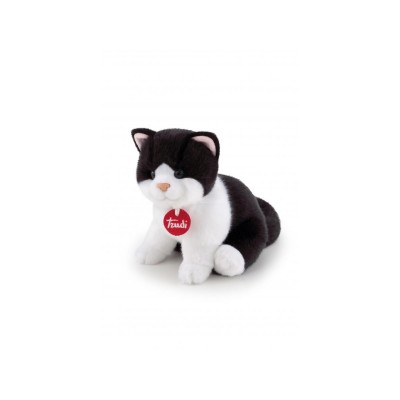 Gatto Brad bianco e nero Taglia S (Peluche Trudi)