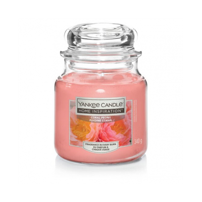 CORAL PEONY MEDIUM JAR