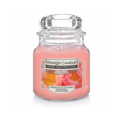 CORAL PEONY SMALL JAR