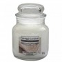 WHITE LINEN & LACE SMALL JAR