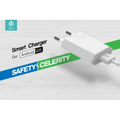 Carica Batterie USB 1 A. In 110/220 Volt Con Protezione