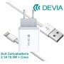Suit Carica Batteria 2,1A e Cavo lightning iOS Apple