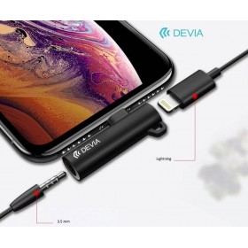 Adattatore Audio Jack 3.5 a Lightning apple + Carica Silver