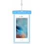 Custodia Smartphone 5.5 Fluo Waterproof fino 30 Metri Blu