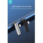 Adattatore Audio Jack 3.5 a Tipo-C + Carica Silver