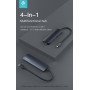 HUB 4 in 1 da Tipo-C a Usb 3 HDMI carica PD