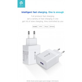 Carica Batteria Rapido Uscita USB 4.5 Amper 5 Volt 22.5 Watt