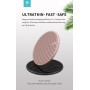 Caricabatterie Aurora wireless ultrasottile 15 Watt Rosa