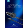 Carica da Auto 2 uscite carica Rapida PD+QC 30 Watt + Cavo