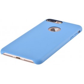 Cover C.E.O. Microfibra Per iPhone 7 Con Vista Logo Blu
