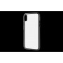 Cover Glitter Soft per iPhone X Nera