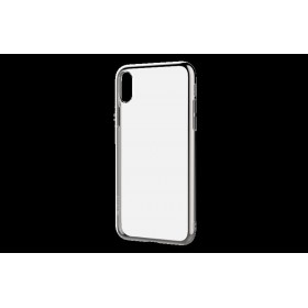 Cover Glitter Soft per iPhone X Silver