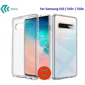 Cover Protezione per Samsung S10 in TPU Morbido Trasparente