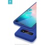 Cover Protezione per Samsung S10 in Silicone Morbido Blu