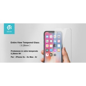 Pellicola Protezione in vetro temperato iPhone Xs Max 6.5
