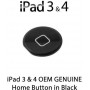 Pulsante Home per New iPad (iPad 3) / iPad 4 , Nero
