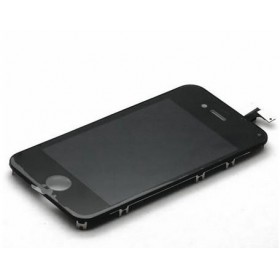LCD LG Con Retina Antipolvere Telaio per iPhone 4 Nero AAA+