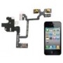 Cavo flessibile con Jak Audio per iPhone 4 Bianco