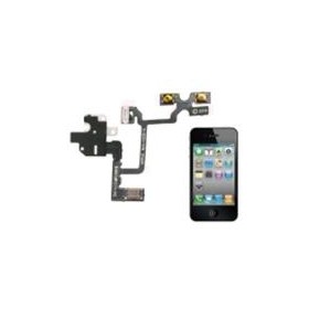 Cavo flessibile con Jak Audio per iPhone 4 Bianco