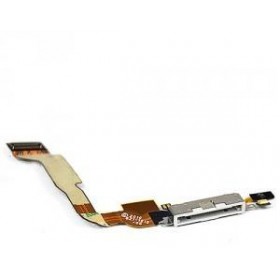 Connettore Carica e Microfono Flat per iPhone 4S Bianco