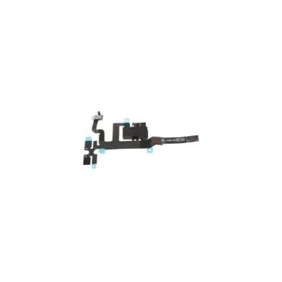 Connettore Audio Jack con cavo flex per iPhone 4S Nero