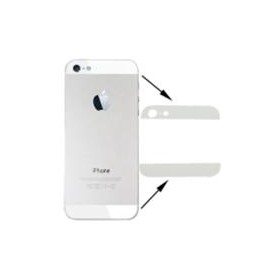 Cover posteriori Superiore ed Inferiore per iPhone 5 Bianco
