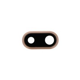Cornice fotocamera posteriore e lente per iPhone 8 Plus Oro