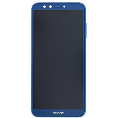 Lcd e Touch con frame Originale per Honor 9 Lite Blu