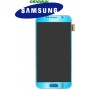 LCD + TOUCH ORIGINALE PER GALAXY S6 ELECTRIC BLUE 17260D