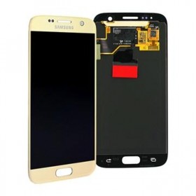 LCD + TOUCH PER GALAXY S7 ORIGINALE ORO GH97-18523C