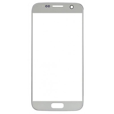 Vetro Touch per Samsung S7 Senza Logo Silver