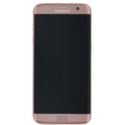 LCD + TOUCH PER GALAXY S7 EDGE ROSE GOLD GH97-18533E