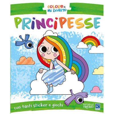 COLORO E MI DIVERTO - PRINCIPESSE