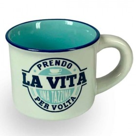 PRENDO LA VITA UNA TAZZINA ALLA VOLTA - TAZZINA CAFFE'