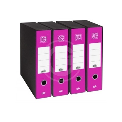 REGISTRATORE 29X35 DORSO 8 FUXIA ARCHIVIA 00277
